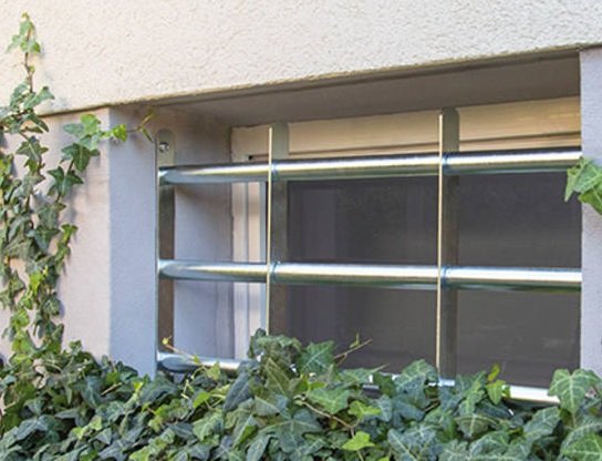 4x Fenstergitterschrauben Edelstahl 10x100 Fenstergitter  Sicherheitsschrauben