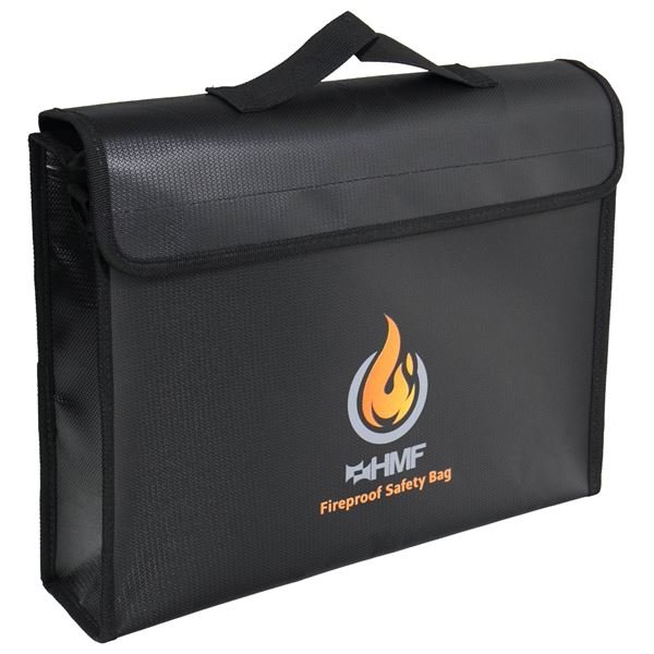 Feuerfeste Dokumententasche Brandschutztasche Tasche Lagerung Safe Wasserdicht 